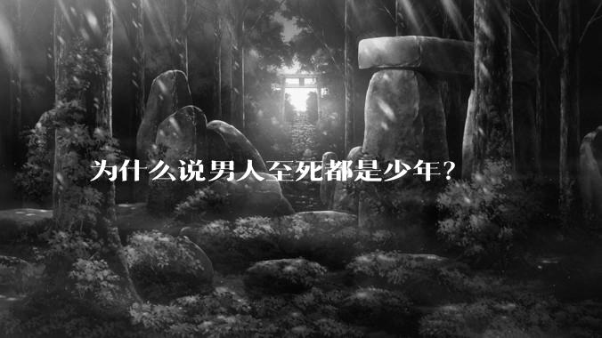 为什么说男人至死都是少年？
