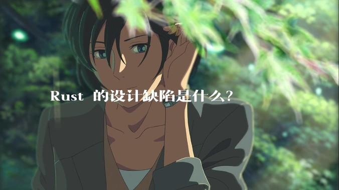 Rust 的设计缺陷是什么？